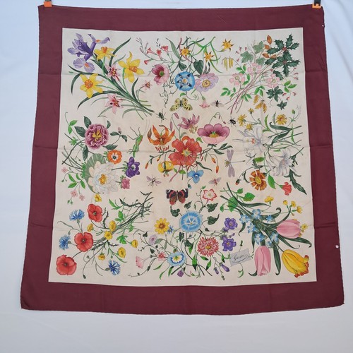 Foulard gucci pura - pura, seta