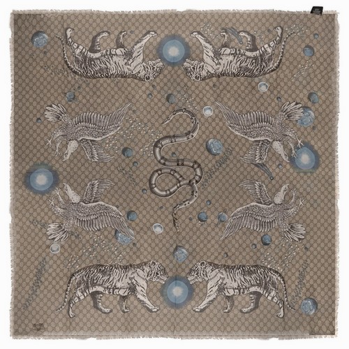Foulard quadrato gucci - foulard,