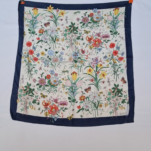 Foulard gucci pura seta - foulard,
