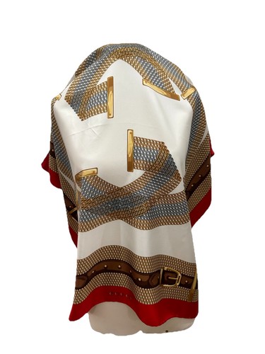 Foulard gucci en soie - gg,