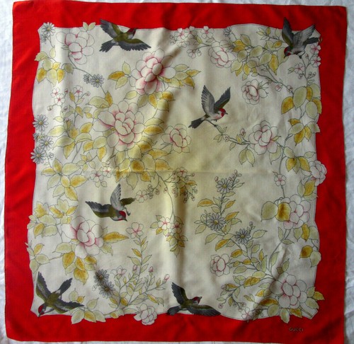 Gucci foulard soie - foulard,