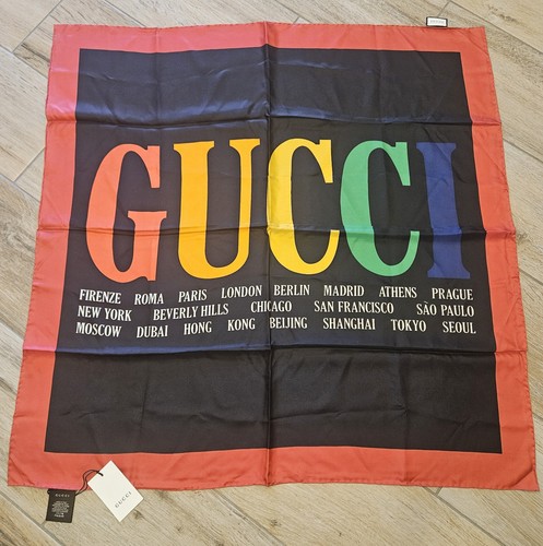 Foulard gucci cities rainbow - foulard,