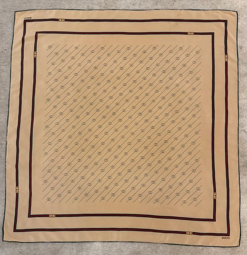 Sciarpa quadrata vintage gucci - sciarpa,