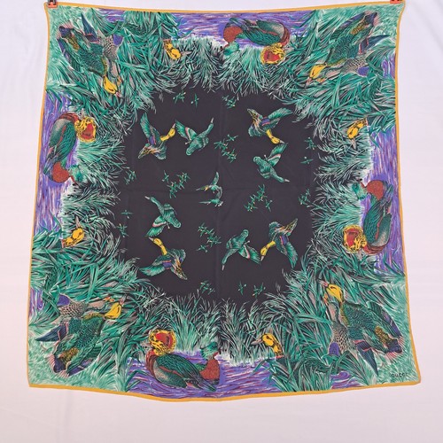 Foulard gucci pura seta - gucci, in