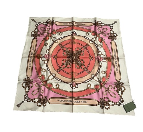 Gucci foulard seta silk - seta,