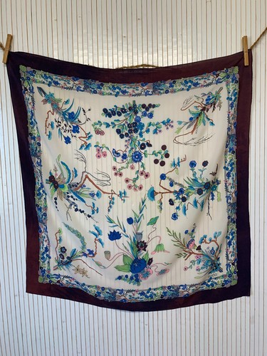 Foulard carré soie gucci - foulard,
